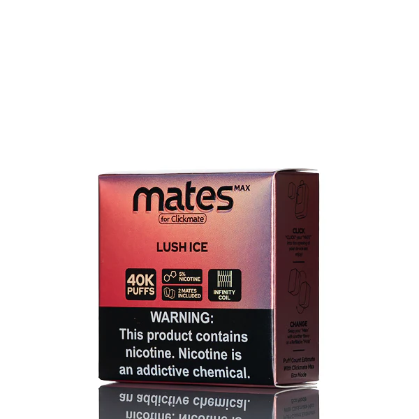 7 Daze Clickmate Mates Max Recharge 5% Nic (DISCONTINUED) - Image 6