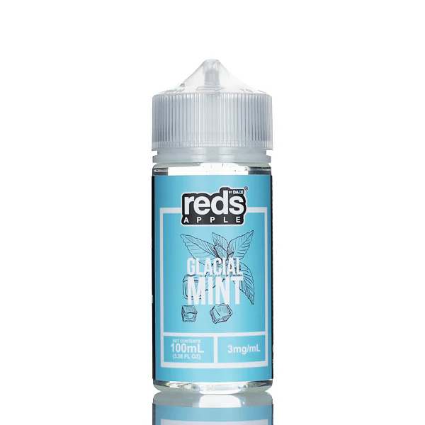 7 Daze Eliquid - Glacial Mint - 100ml - Image 2