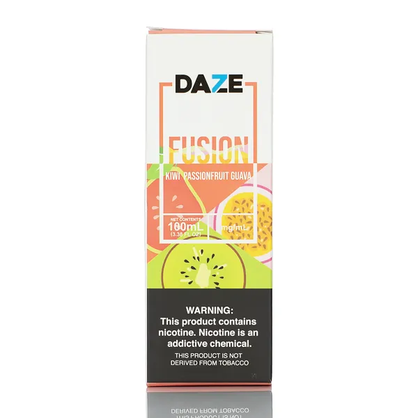 7 Daze Fusion TFN - Kiwi Passionfruit Guava - 100ml - Image 3