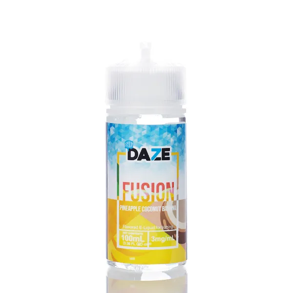 7 Daze Fusion TFN - Pineapple Coconut Banana ICED - 100ml - Image 2