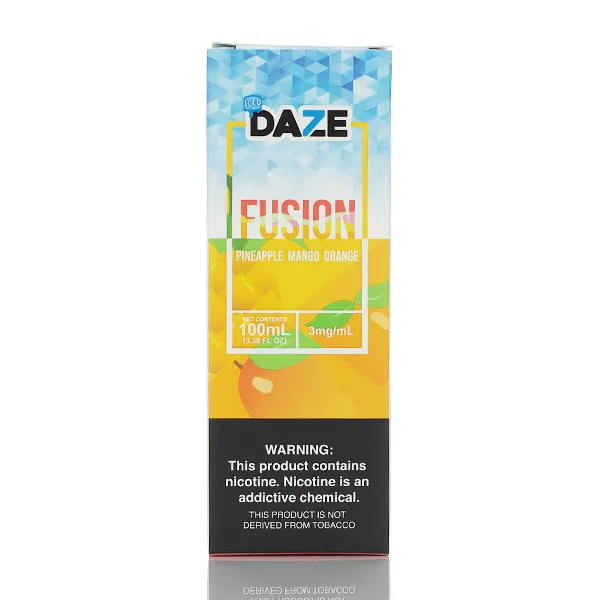 7 Daze Fusion TFN - Pineapple Mango Orange ICED - 100ml - Image 2