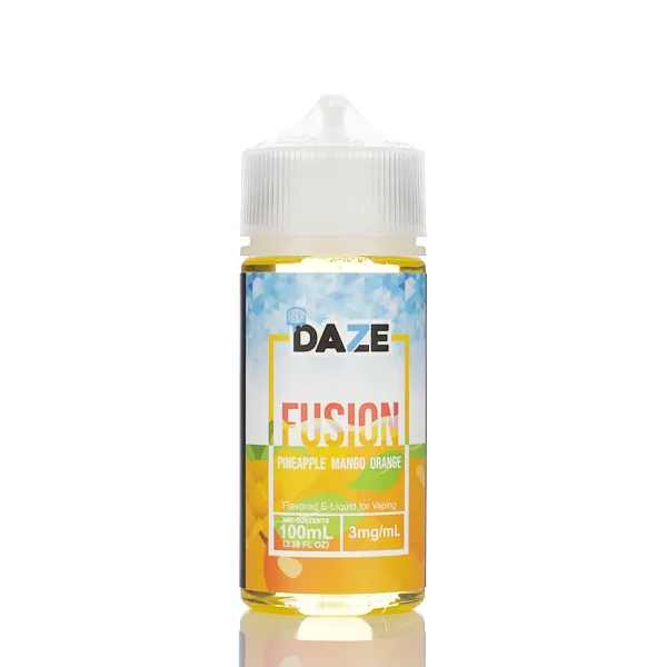 7 Daze Fusion TFN - Pineapple Mango Orange ICED - 100ml - Image 3