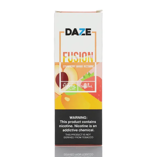 7 Daze Fusion TFN - Strawberry Mango Nectarine - 100ml - Image 3