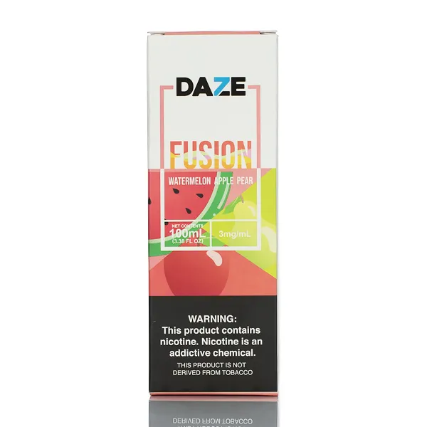 7 Daze Fusion TFN - Watermelon Apple Pear - 100ml - Image 3