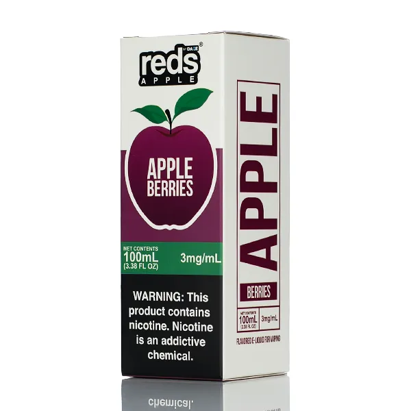 7 Daze - Reds Apple eJuice Berries - 100ml - Image 3