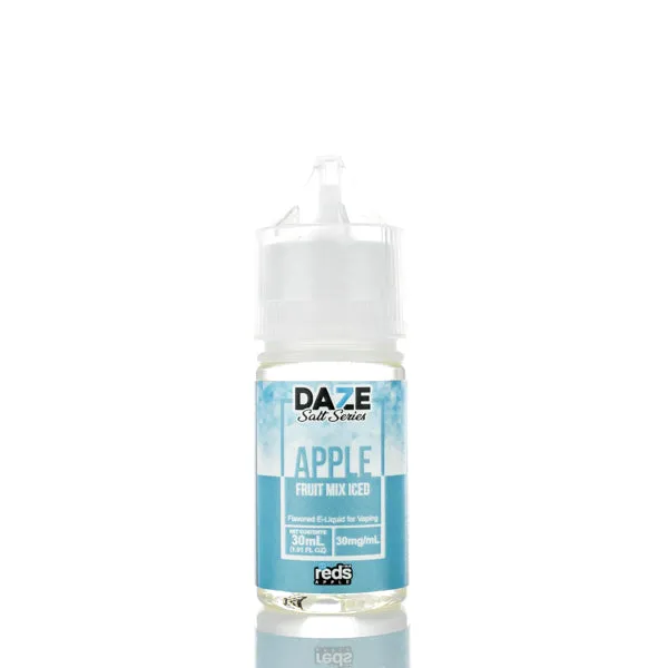 7 Daze TFN Salt Series - Reds Apple eJuice - Fruit Mix Iced - 30ml (DISCONTINUED) - Image 2