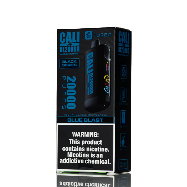 Cali Turbo UL20K 20000 Puffs Disposable Vape - 20mL - Image 3