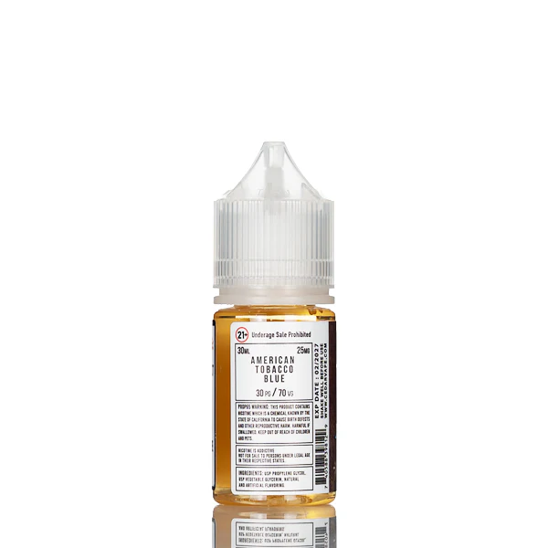 Cedar Vape Salt Nic - American Tobacco Blue - 30mL - Image 2