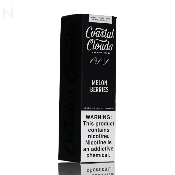Coastal Clouds E-Liquid - Melon Berries - 60mL - Image 3