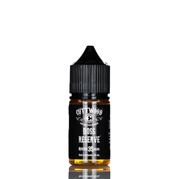 Cuttwood Salt Nic - Boss Reserve - 30ml - Image 2