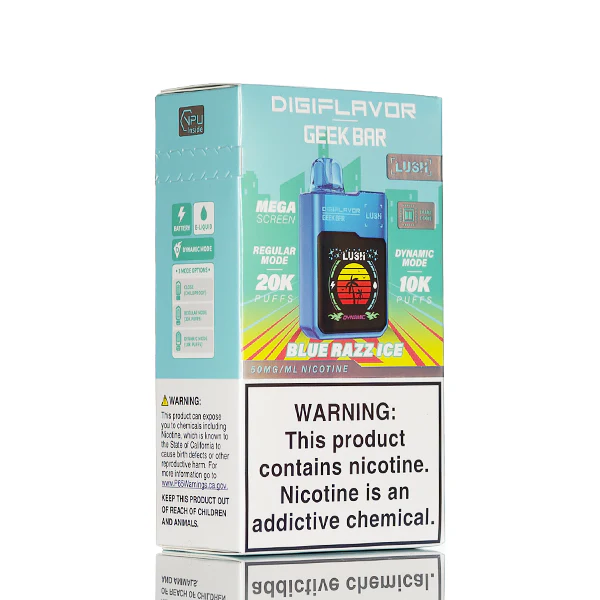 Digiflavor X Geek Bar Lush 20K 20000 Puffs Disposable - Image 3