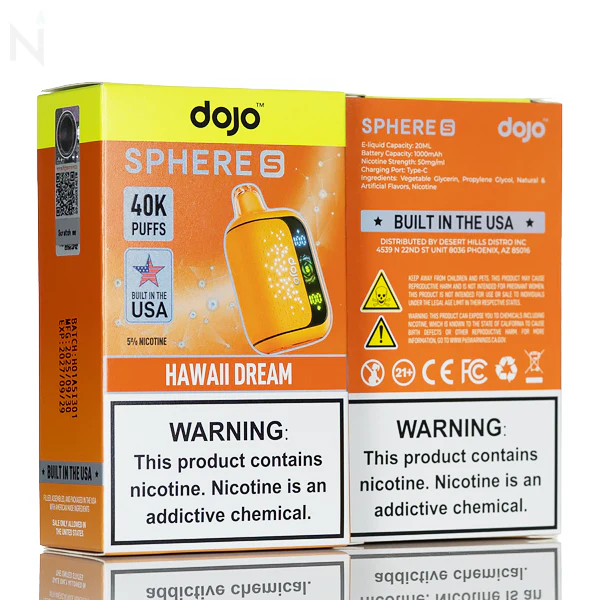 Dojo Sphere S 40K Puffs Disposable - 20mL - Image 5