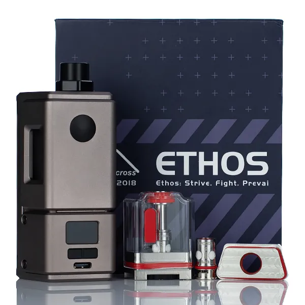 Dovpo x Across Ethos Dual 18650 100W Boro Box Mod Kit (DISCONTINUED) - Image 14