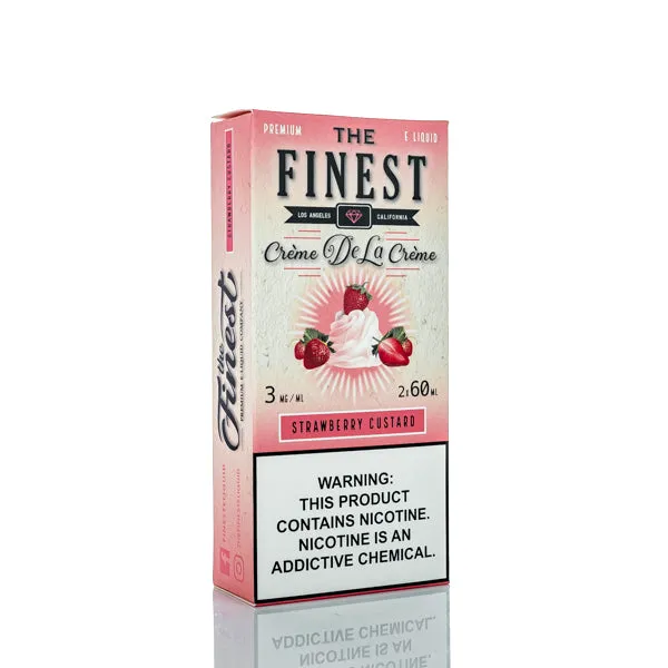 The Finest E-Liquid - Creme De La Creme - Strawberry Custard - 120ml (DISCONTINUED) - Image 3