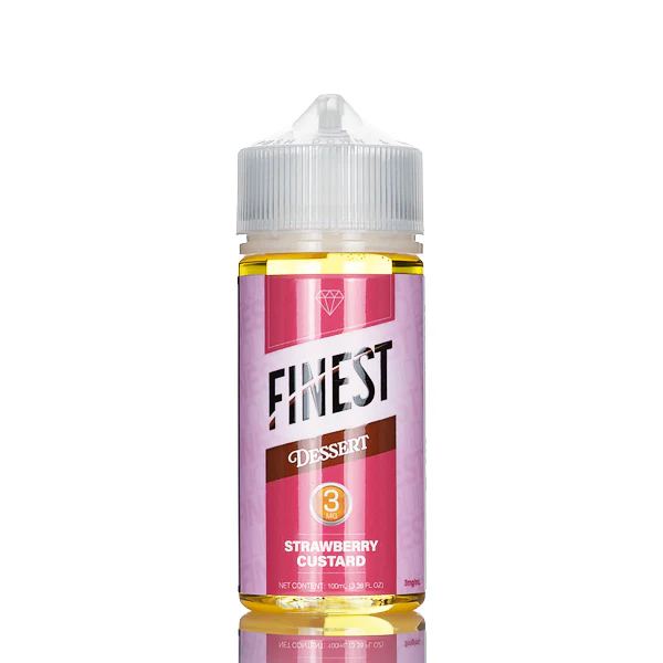 Finest E-Liquid - Desert Edition - Strawberry Custard - 100mL - Image 2