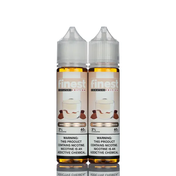 The Finest E-Liquid - Signature Edition - Vanilla Custard Tobacco  - 120ml (DISCONTINUED) - Image 2