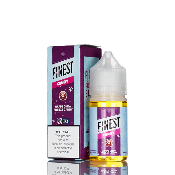 Finest Salt Nic - Candy Edition - Grape Chew Freeze Candy - 30mL