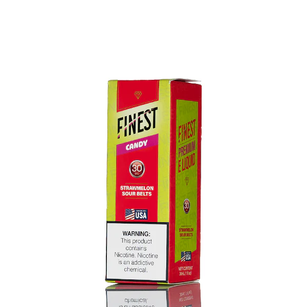 Finest Salt Nic - Candy Edition - Strawmelon Sour Belts - 30mL - Image 3