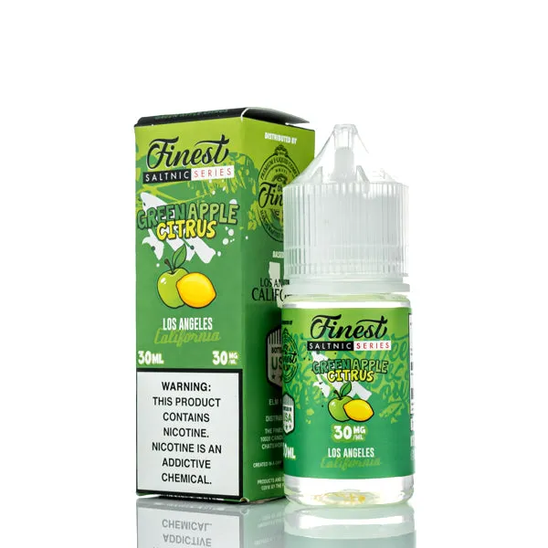 The Finest E-Liquid - Salt Nic Series - Green Apple Citrus - 30ml (DISCONTINUED)