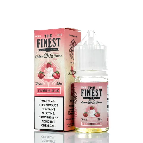 The Finest E-Liquid - Salt Nic Series - Creme De La Creme - Strawberry Custard - 30ml (DISCONTINUED)