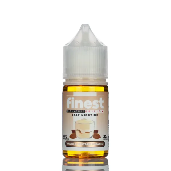 The Finest E-Liquid - Salt Nic Series - Vanilla Custard Tobacco - 30ml (DISCONTINUED) - Image 3