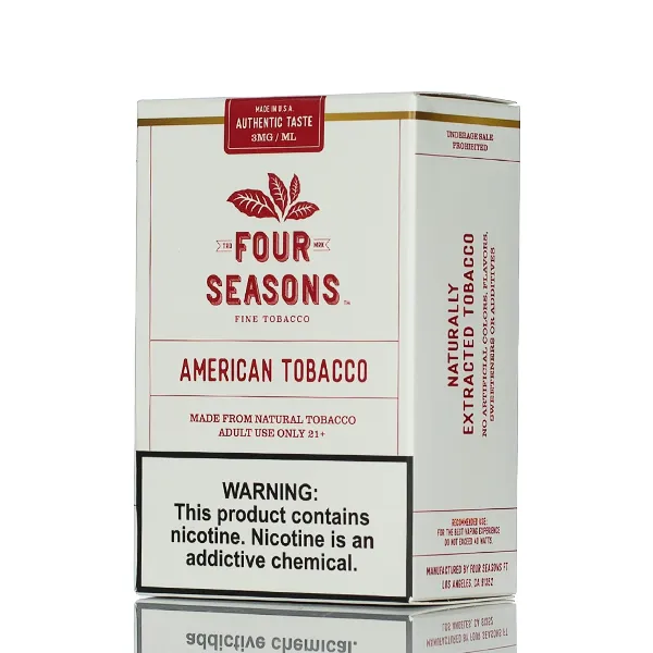 Four Seasons E-liquids - American Tobacco - 60ml - Image 3