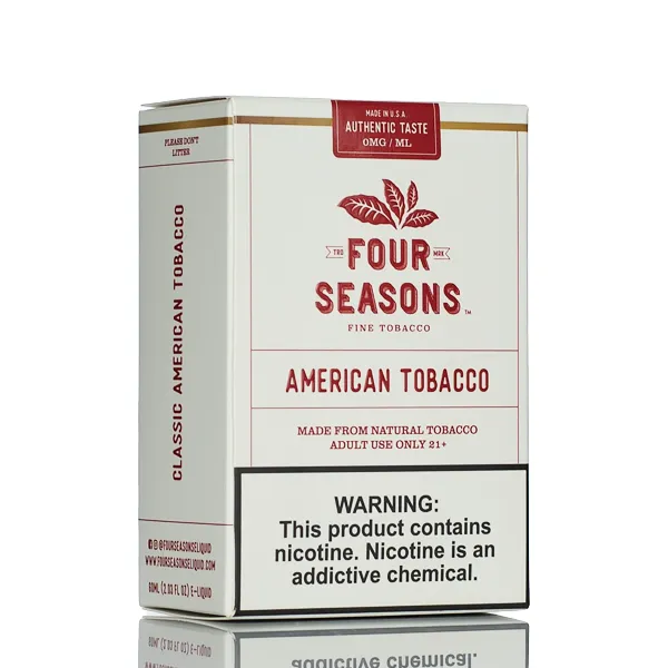 Four Seasons - No Nicotine Vape Juice - 60ml - Image 3