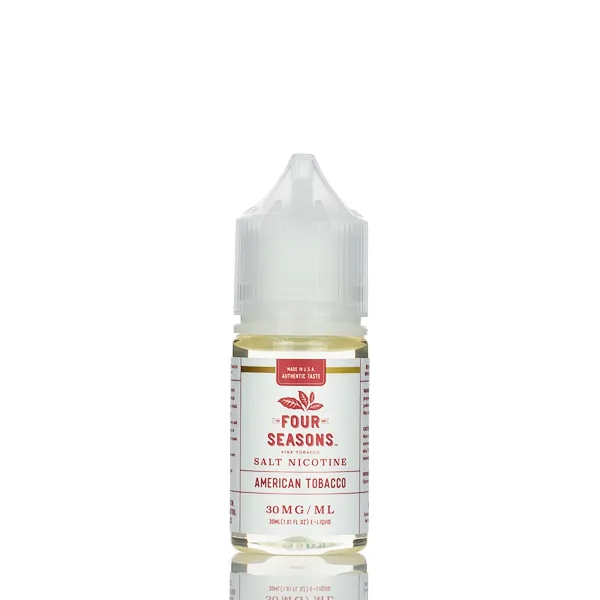 Four Seasons Salt Nicotine - American Tobacco - 30ml - Image 2