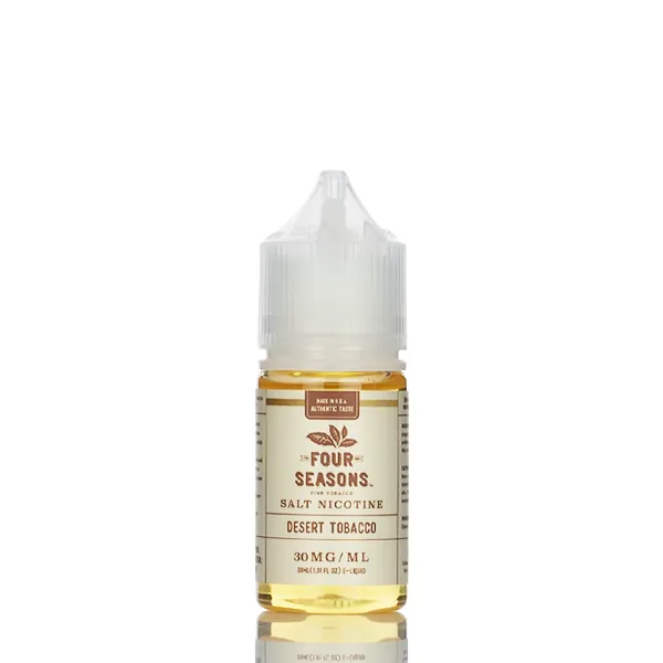 Four Seasons Salt Nicotine - Desert Tobacco - 30ml - Image 2