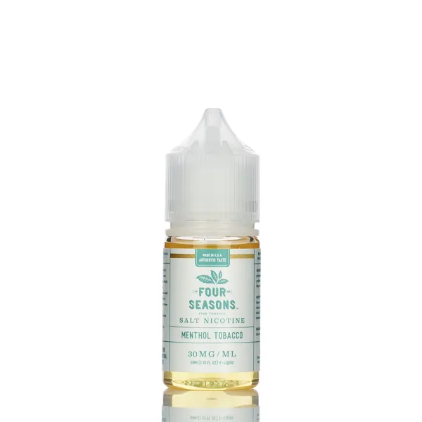 Four Seasons Salt Nicotine - Menthol Tobacco - 30ml - Image 2