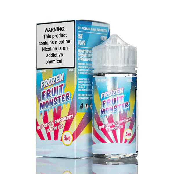 Frozen Fruit Monster - Blue Raspberry Lemon Ice - 100mL