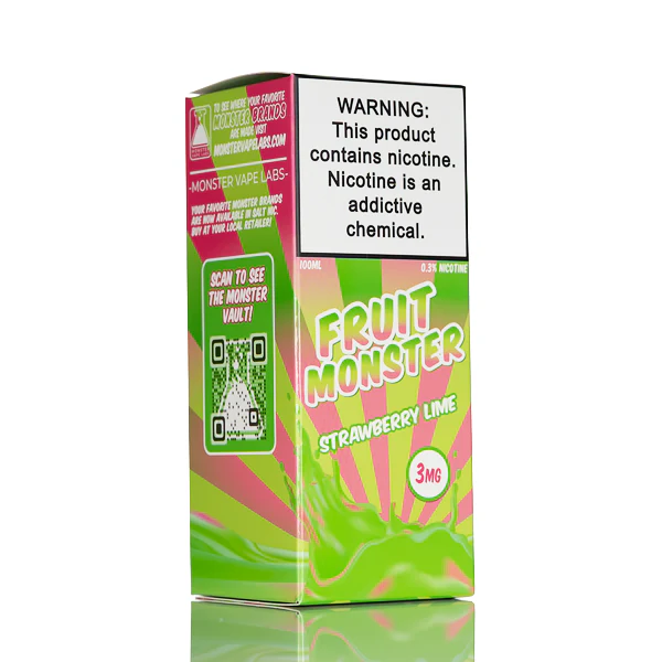Fruit Monster - Strawberry Lime - 100mL - Image 3