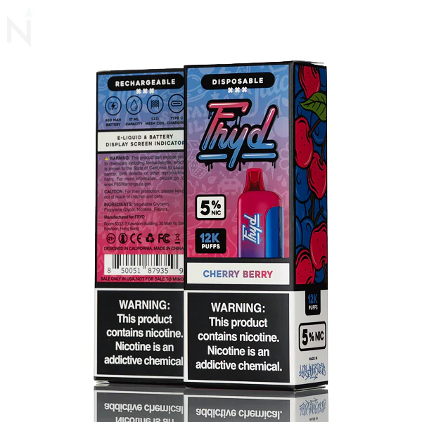 FRYD 12K 12000 Puffs Disposable Vape - 17mL - Image 5