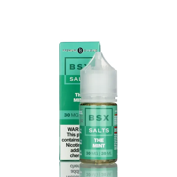 BSX Vapor Salt Nic  - The Mint - 30ml - Image 2