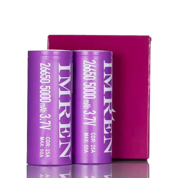 Imren 26650 5000mah 60A 2 Pack