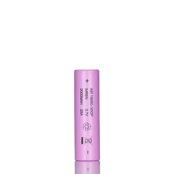 IMREN 30QP 18650 Battery 3000mAh 15A - Pack of 2 - Image 2