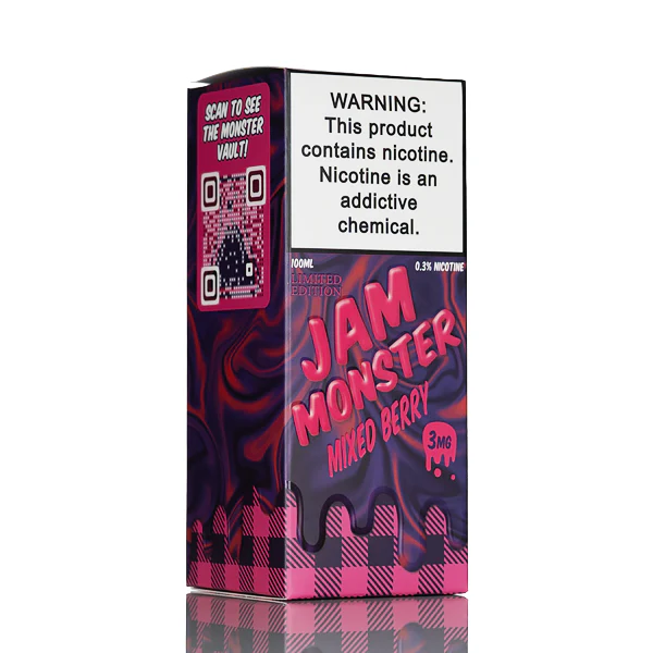 Jam Monster - Mixed Berry - 100mL - Image 3