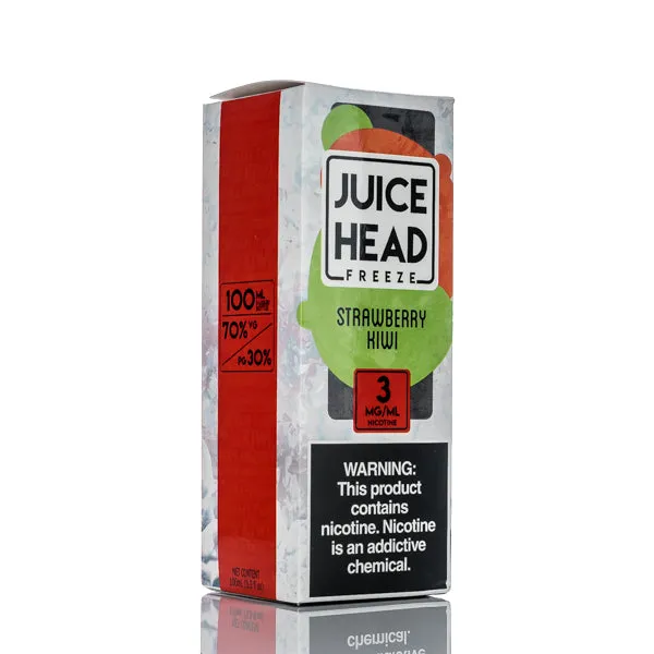 Juice Head Freeze E-Liquid - Strawberry Kiwi Freeze - 100ml - Image 2