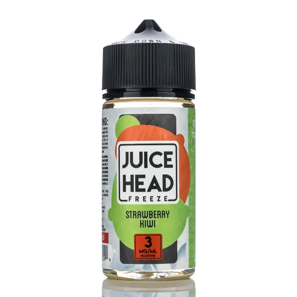 Juice Head Freeze E-Liquid - Strawberry Kiwi Freeze - 100ml - Image 3