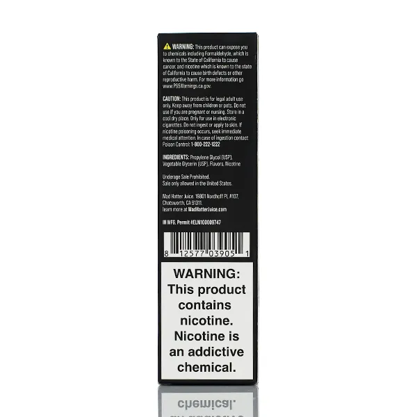 Mad Hatter Juice - Apple Watermelon ICE - 60ml - Image 4