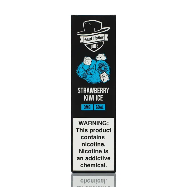 Mad Hatter Juice - Strawberry Kiwi ICE - 60ml - Image 3