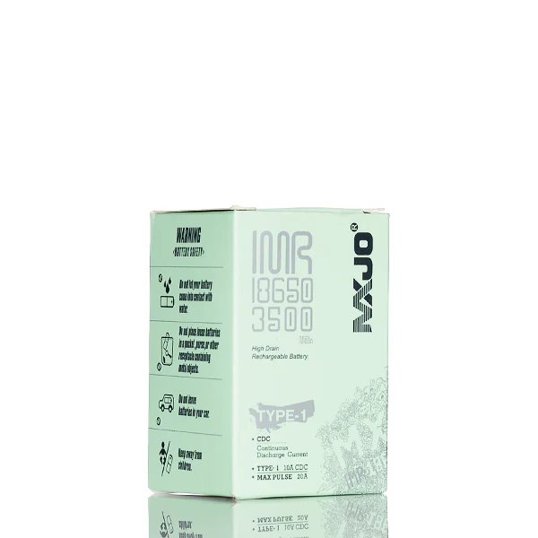 MXJO 3500mAh 10A 18650 Battery - Pack of 2 - Image 3