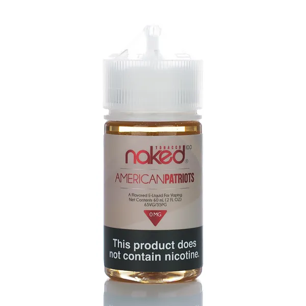 Naked 100 Tobacco - No Nicotine Vape Juice - 60ml - Image 2