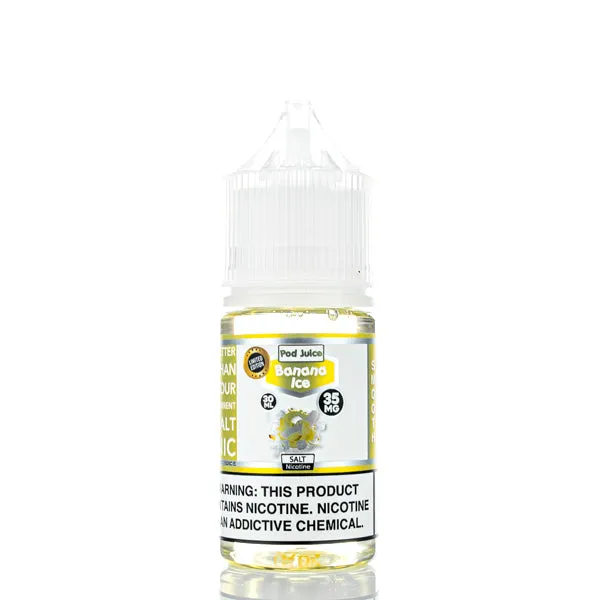 Pod Juice Salt - Banana Freeze - 30ml - Image 2