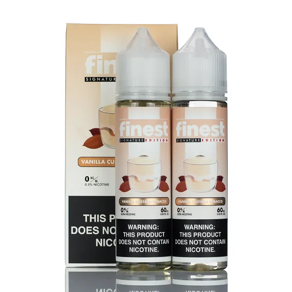 The Finest E-Liquid Signature Edition - No Nicotine Vape Juice - 120ml (DISCONTINUED) - Image 6