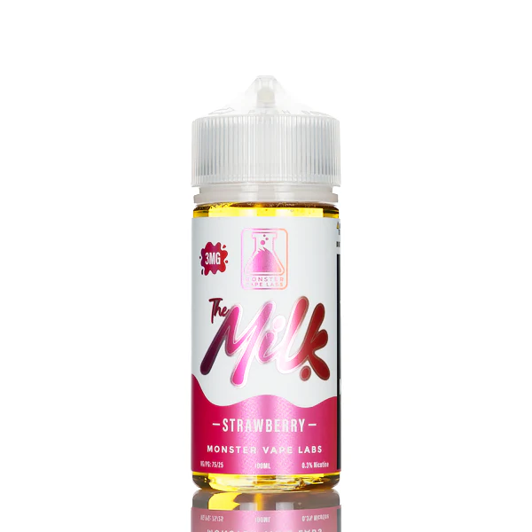 The Milk E-Liquid - Strawberry - 100mL - Image 2