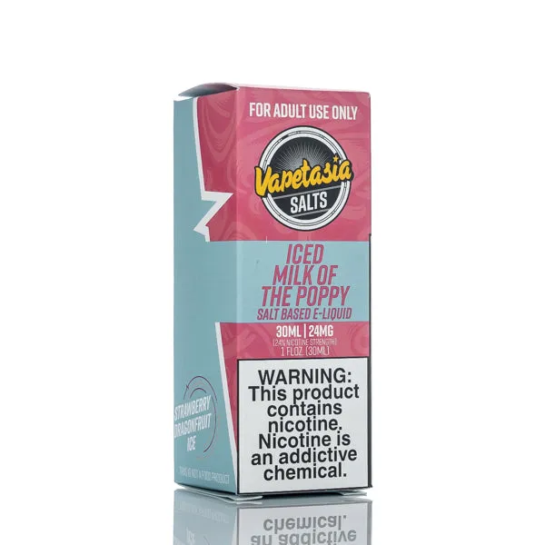 Vapetasia E-Juice Salts - ICED Milk Of The Poppy - 30ml - Image 3