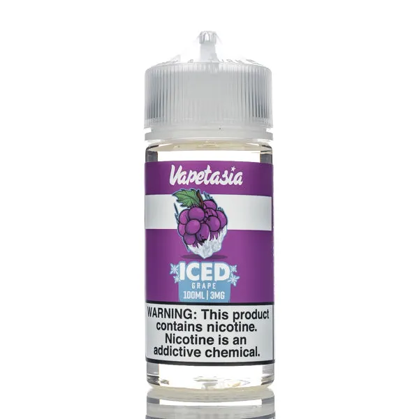 Vapetasia - ICED Grape - 100ml - Image 2
