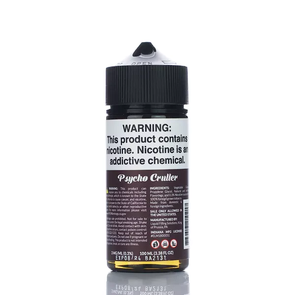 Vinyl and Vapor Deep Cuts Remix - Raspberry Psycho Cruller - 100ml (DISCONTINUED) - Image 2
