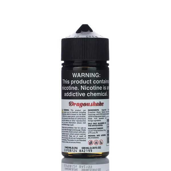 Vinyl and Vapor Deep Cuts - Side A - Dragonshake - 100ml (DISCONTINUED) - Image 2
